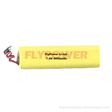 7.4V 9000mAh 26650 Li-ion Battery Pack